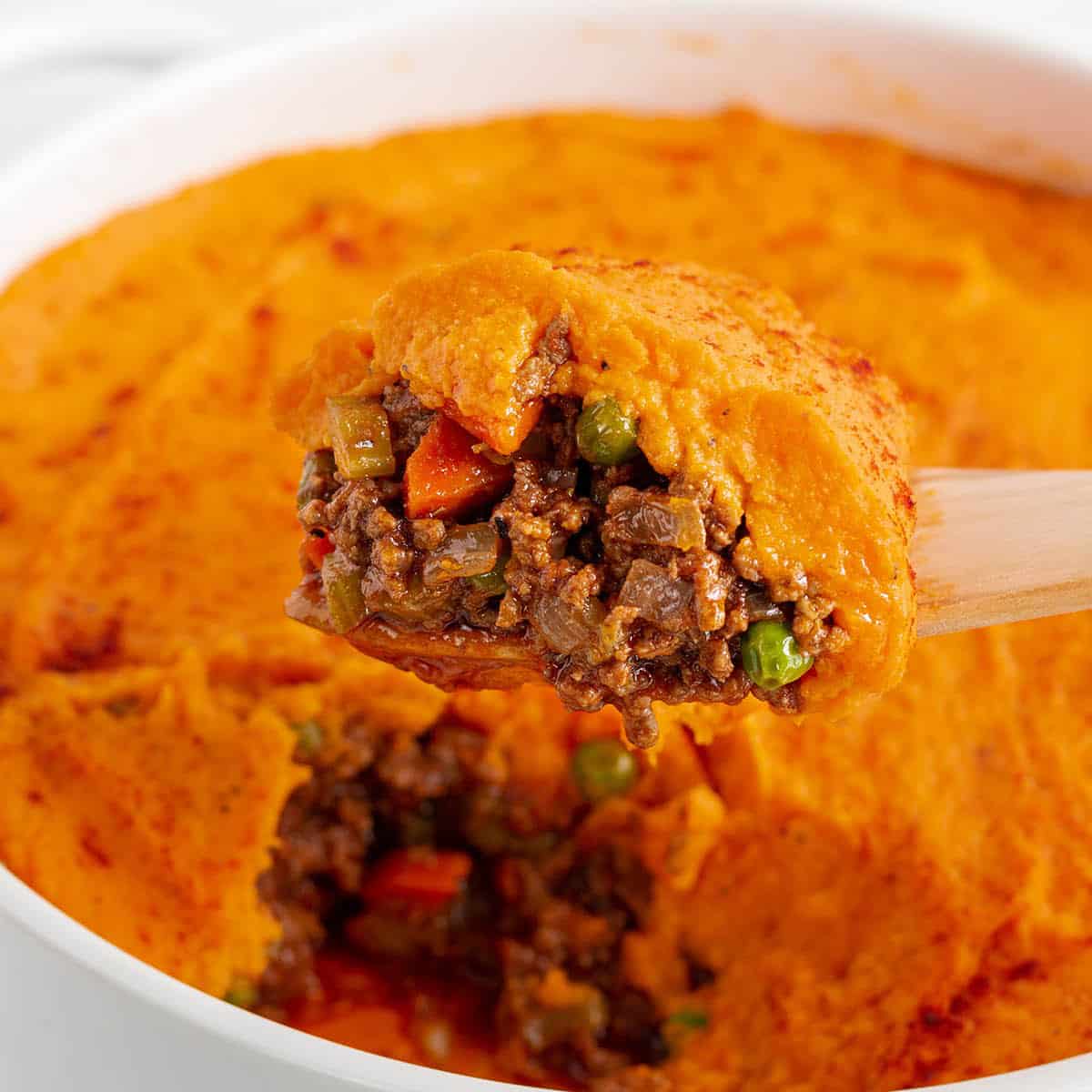 Shepherd's Pie -Beef and Yam  4 servings